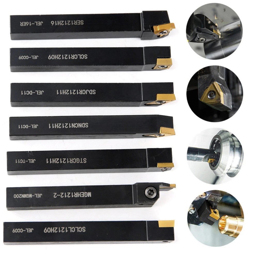 12mm Lathe Carbide Inserts Tool & Cylindrical turning Lathe Set Turning Tooling