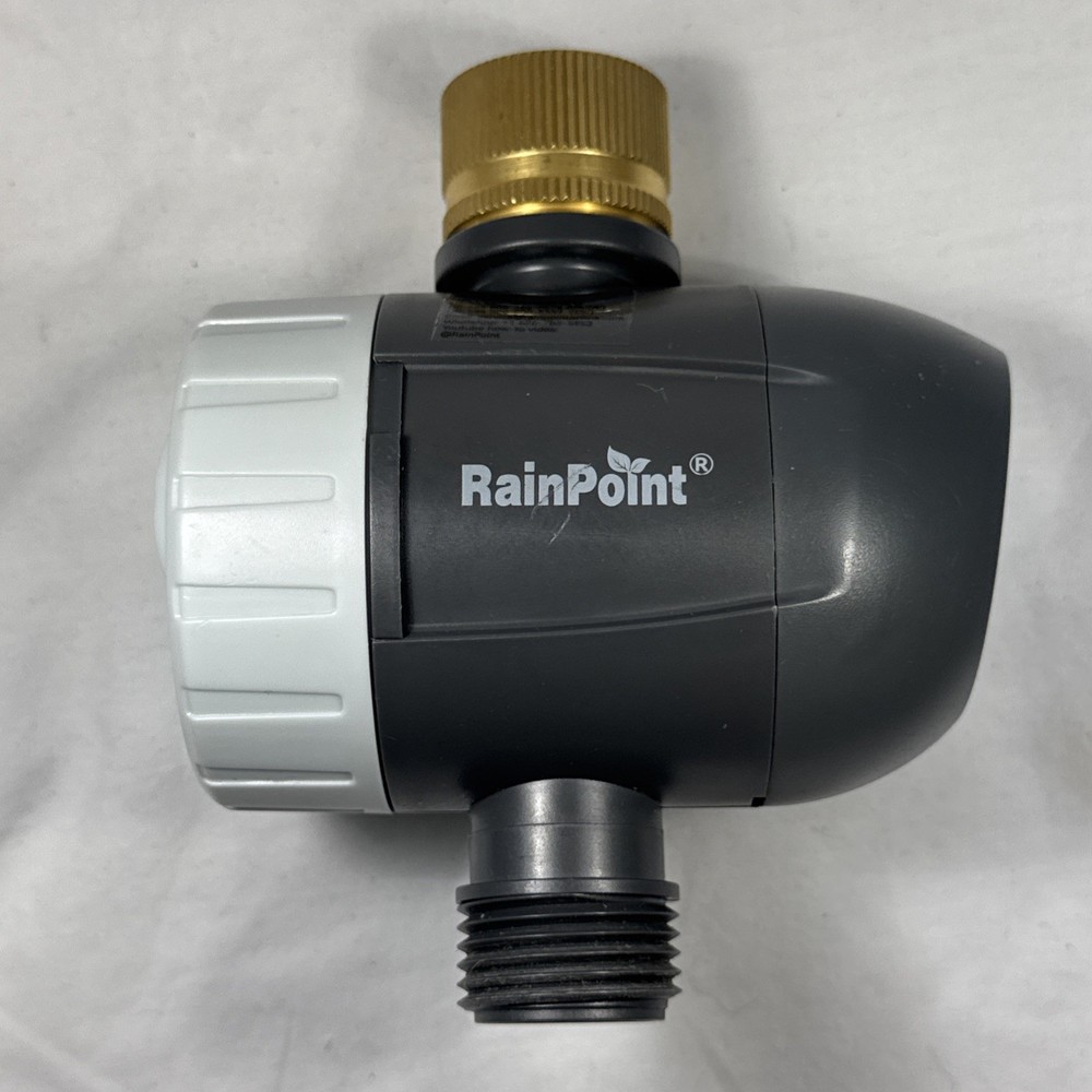 RAINPOINT Irrigation Sprinkler Timer Controller Watering Outdoor TTV102B - Used