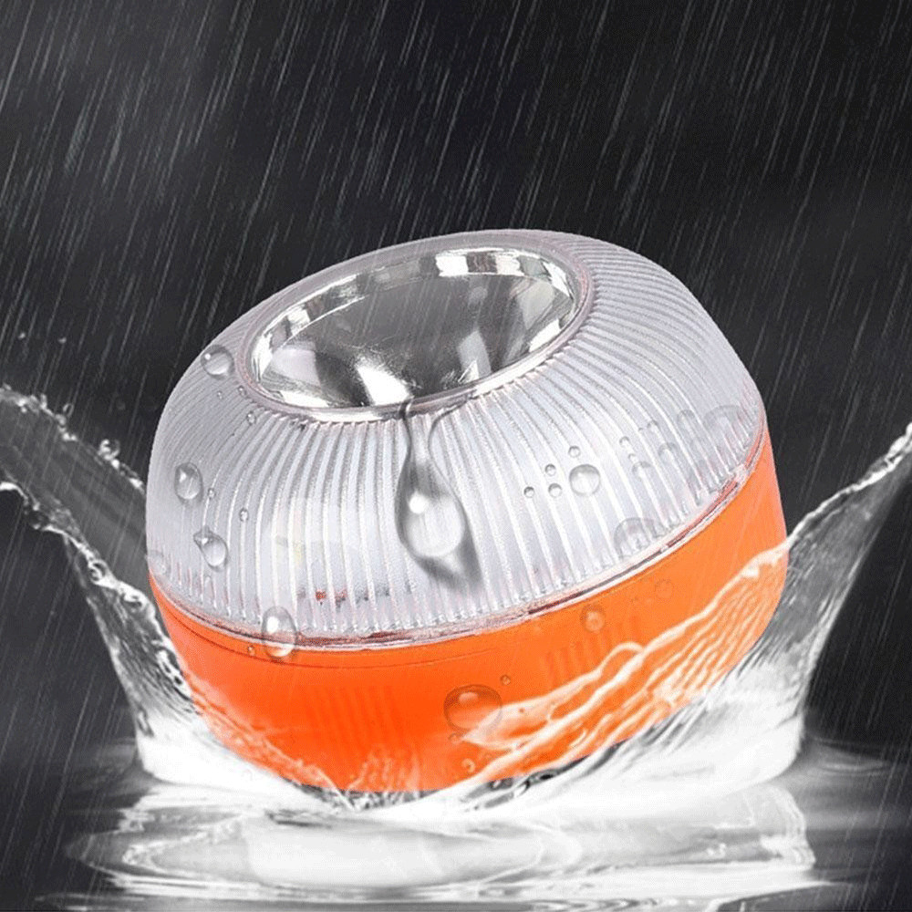 V16 Emergency Light for Car No Battery Change Requires Easy USB Charging