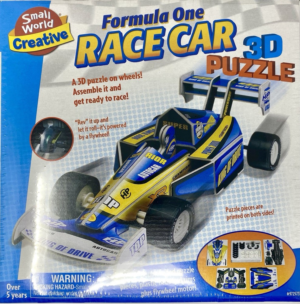 Small World Creative Formula 1 Race Car