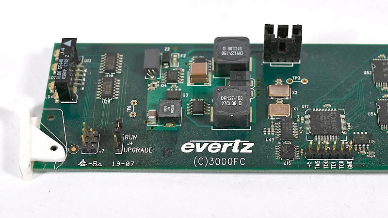 Evertz MVP 3000FC Multiviewer frame controller for 3000 3001 Series