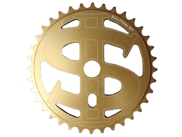 MCS Bully Big Money Chainwheel 36T Gold