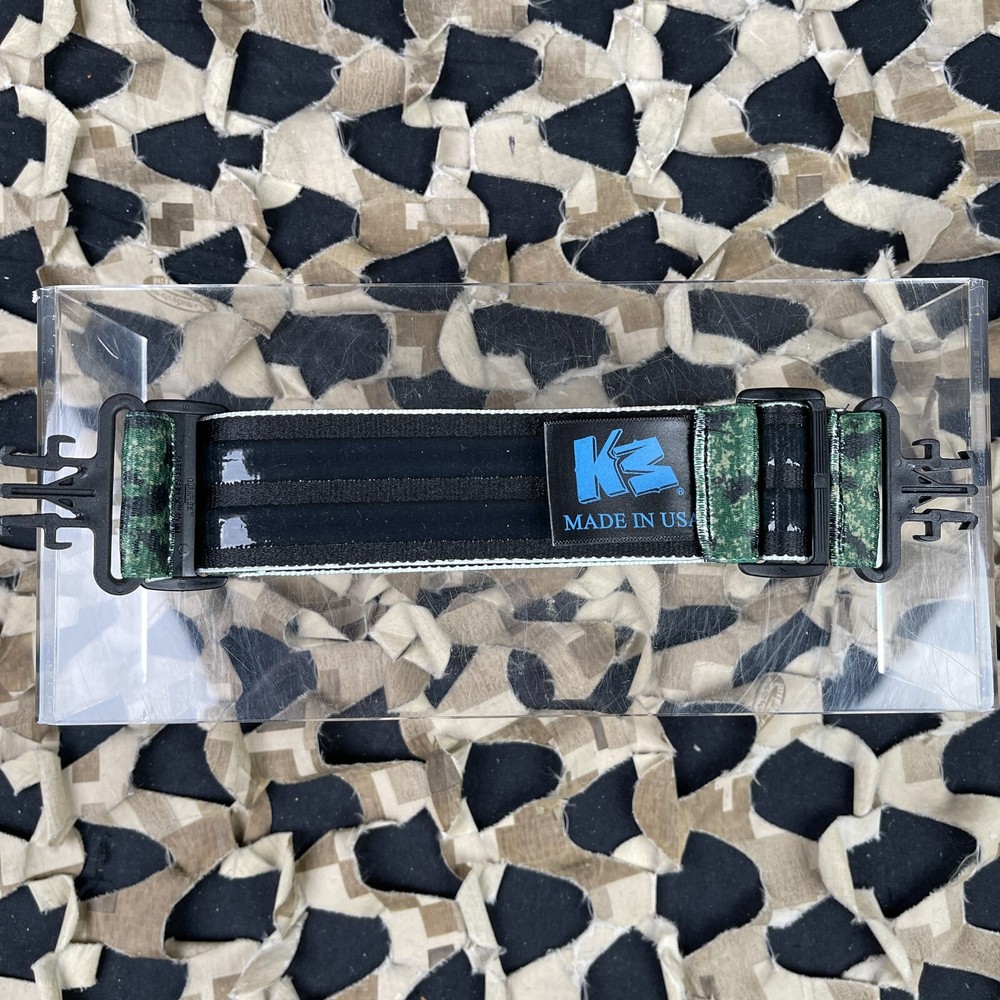 NEW KM Paintball Grill Goggle Strap - Tiger Camo