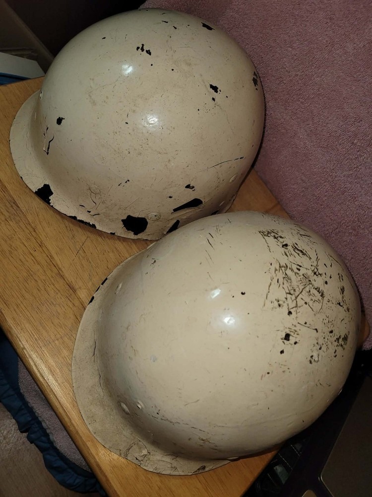 WWII Helmet Shells lot of 2