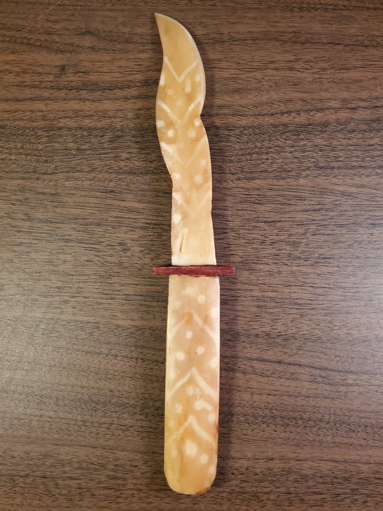 Vintage Tribal Bone Knife