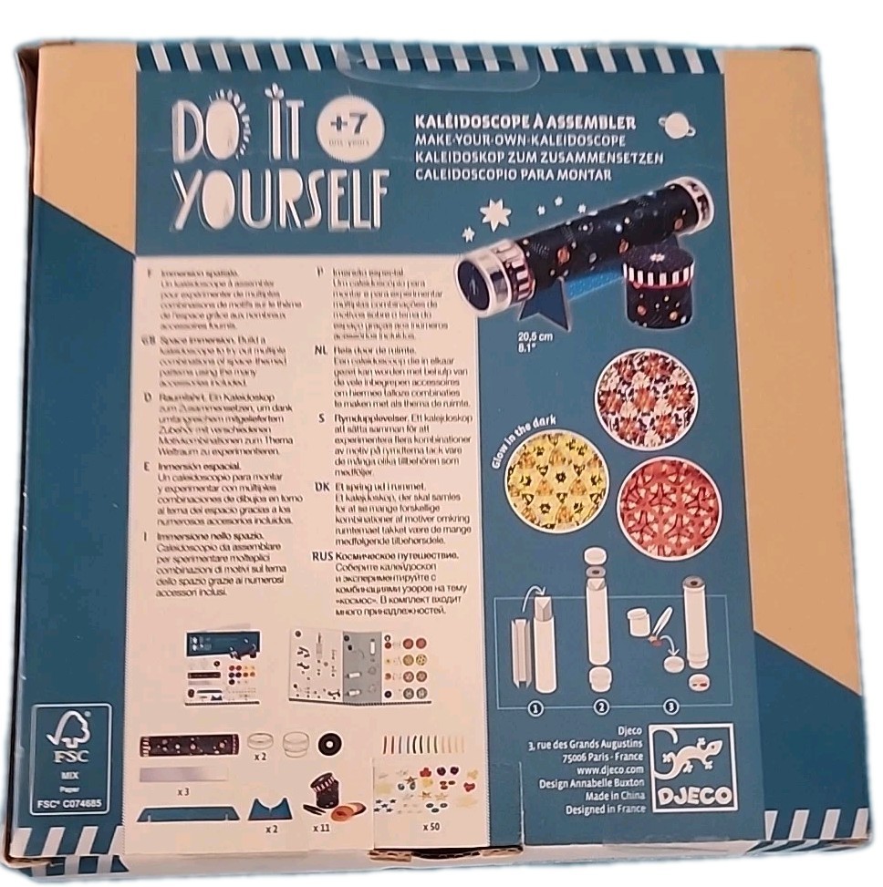 DJECO Space Immersion DIY Kaleidoscope Building Kit (PT2)