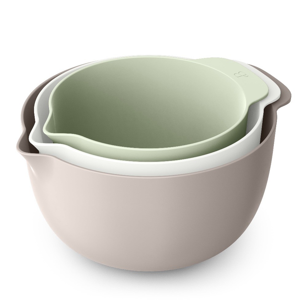 3-Piece Mixing Bowl Set, Assorted Colors