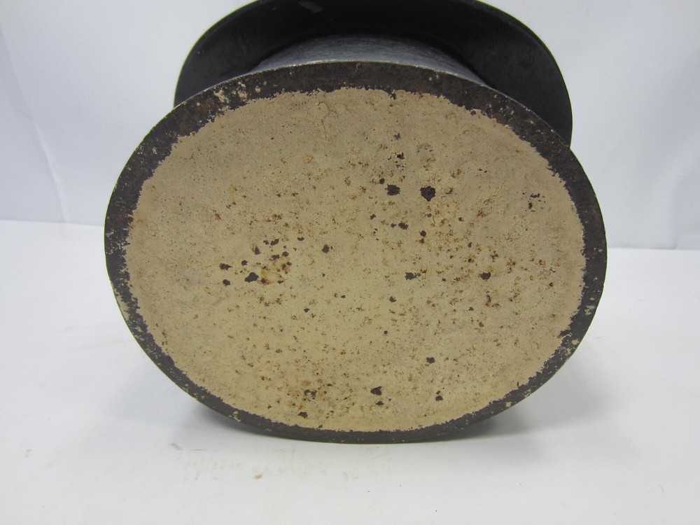 Antique Cast Iron Top Hat Spittoon