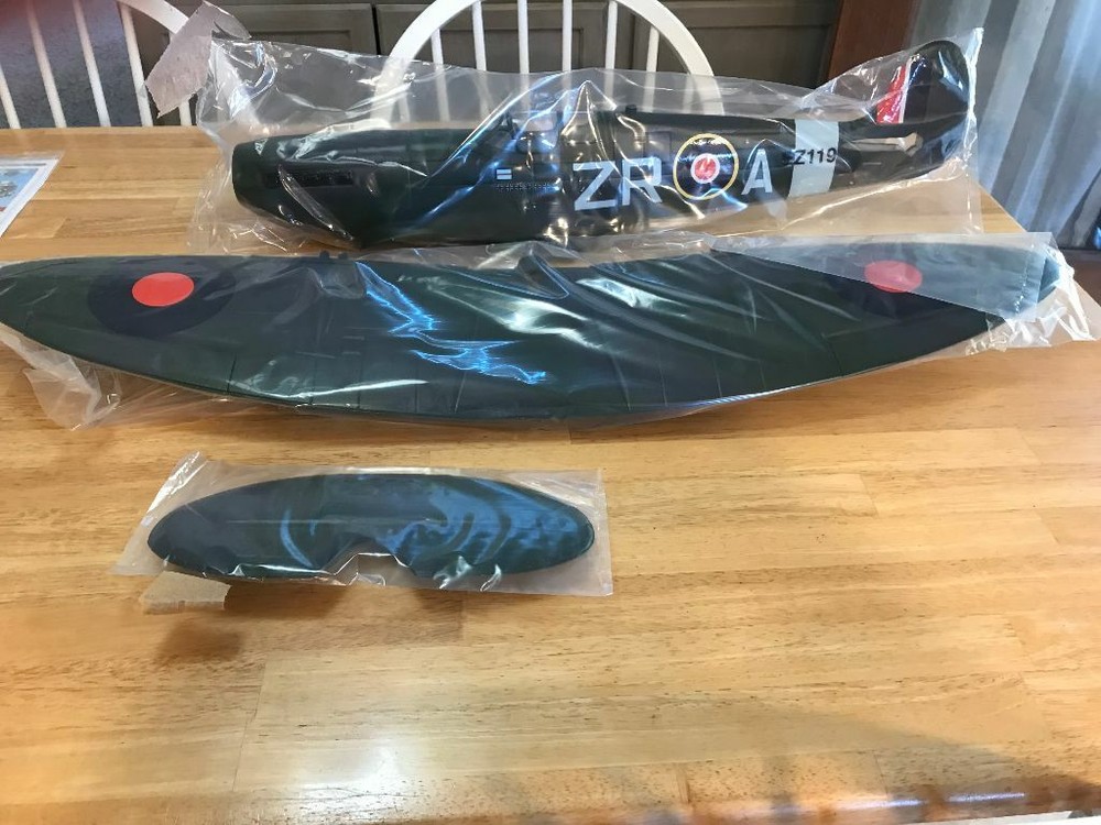 Flying Legends Spitfire RC Warbird Airplane ARF Kit Plus