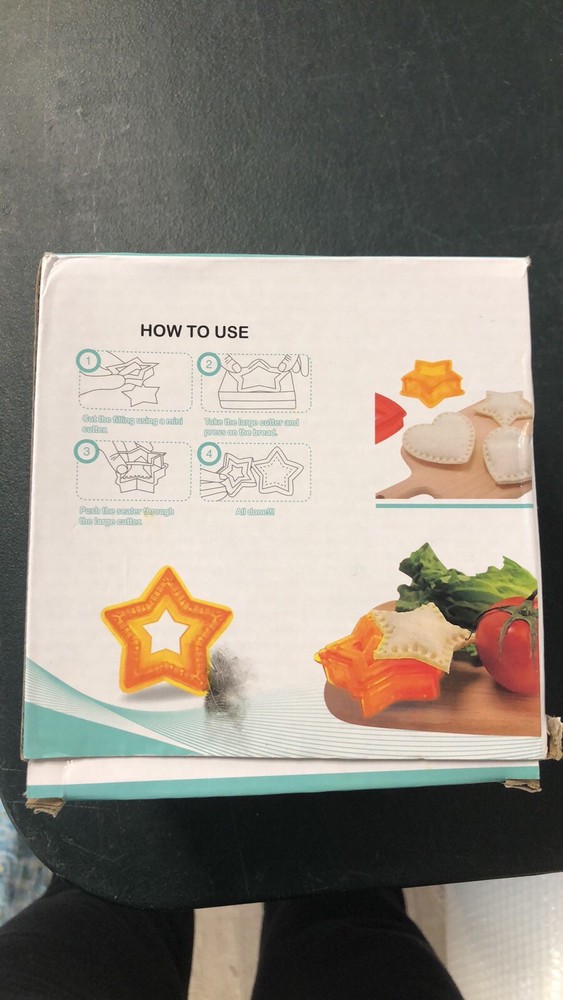 Multipurpose, Three Piece Sandwich, Cutter, And Sealer ￼