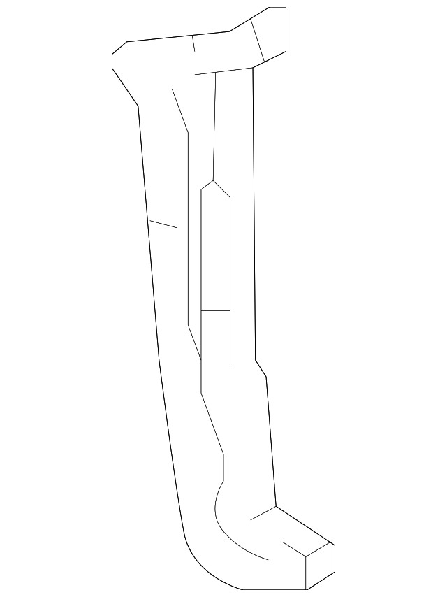 Genuine GM Rocker Panel Reinforcement 85110132