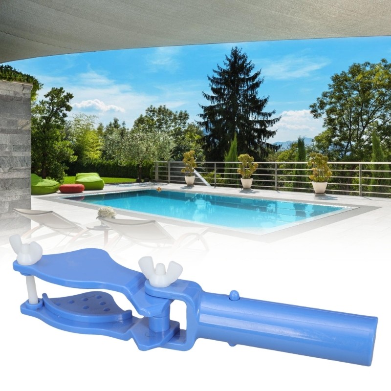 Adjustable Pool Poles Attachment for Chlorine Tablets Includes Mounting Hardware