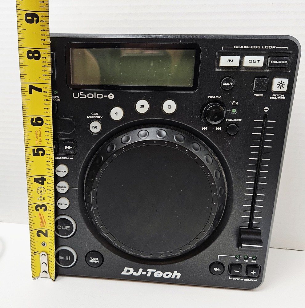 DJ-Tech U Solo-E Compact USB Player and Controller