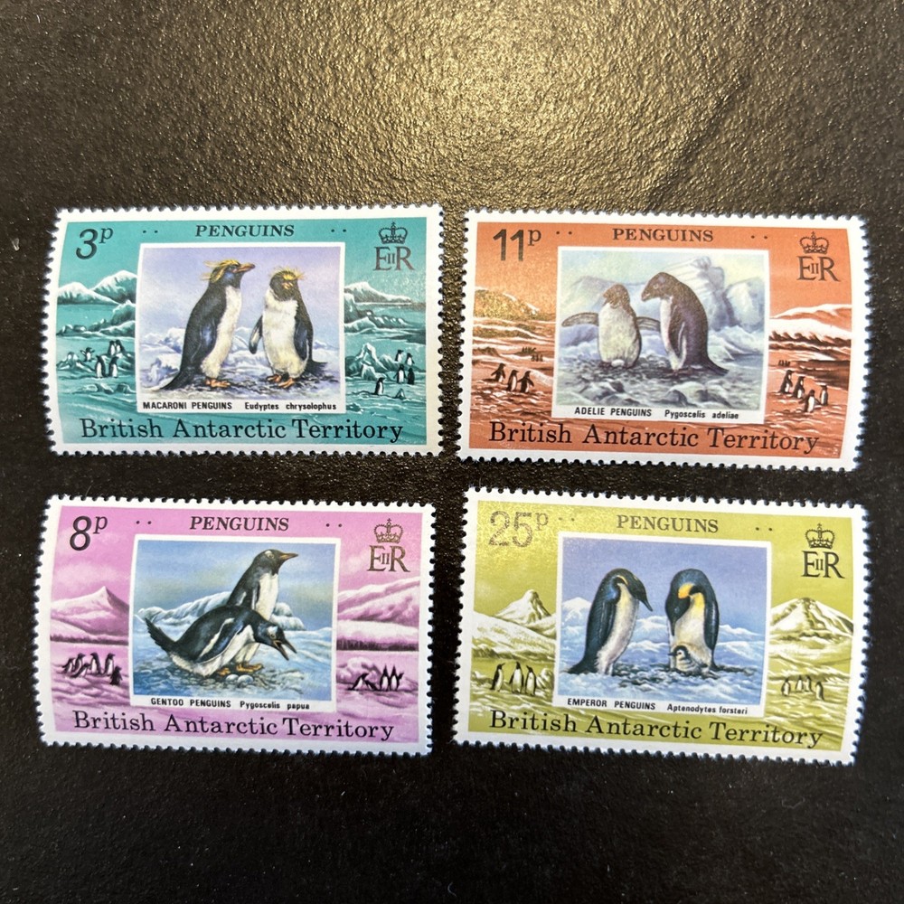 British Antarctic Territory BAT Scott 72-75 MNH $17.50 Cat Value Nice!!