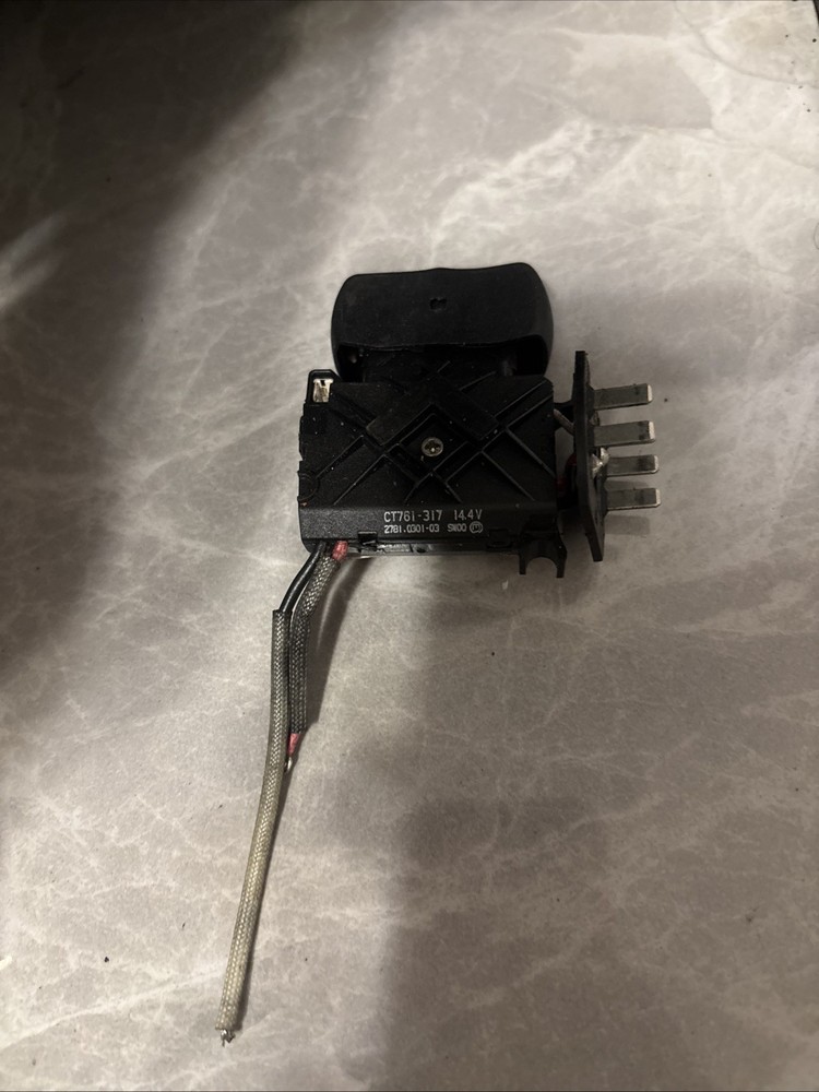 Snap On 14.4v Impact Gun Wrench Replacement Trigger Switch Assembly CT761