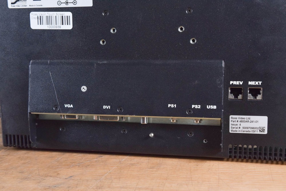 Ross Vision QMD 1 M/E Video Switcher w/ Vision 1 Panel CG00SAA