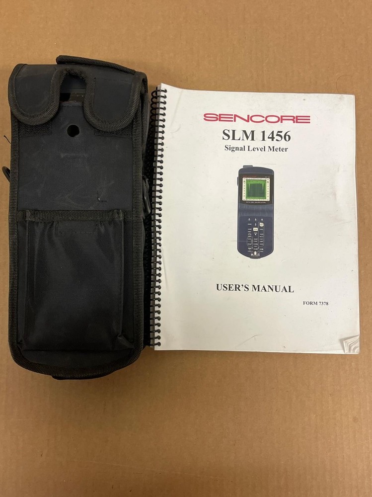 SENCORE SLM 1456 SIGNAL LEVEL METER