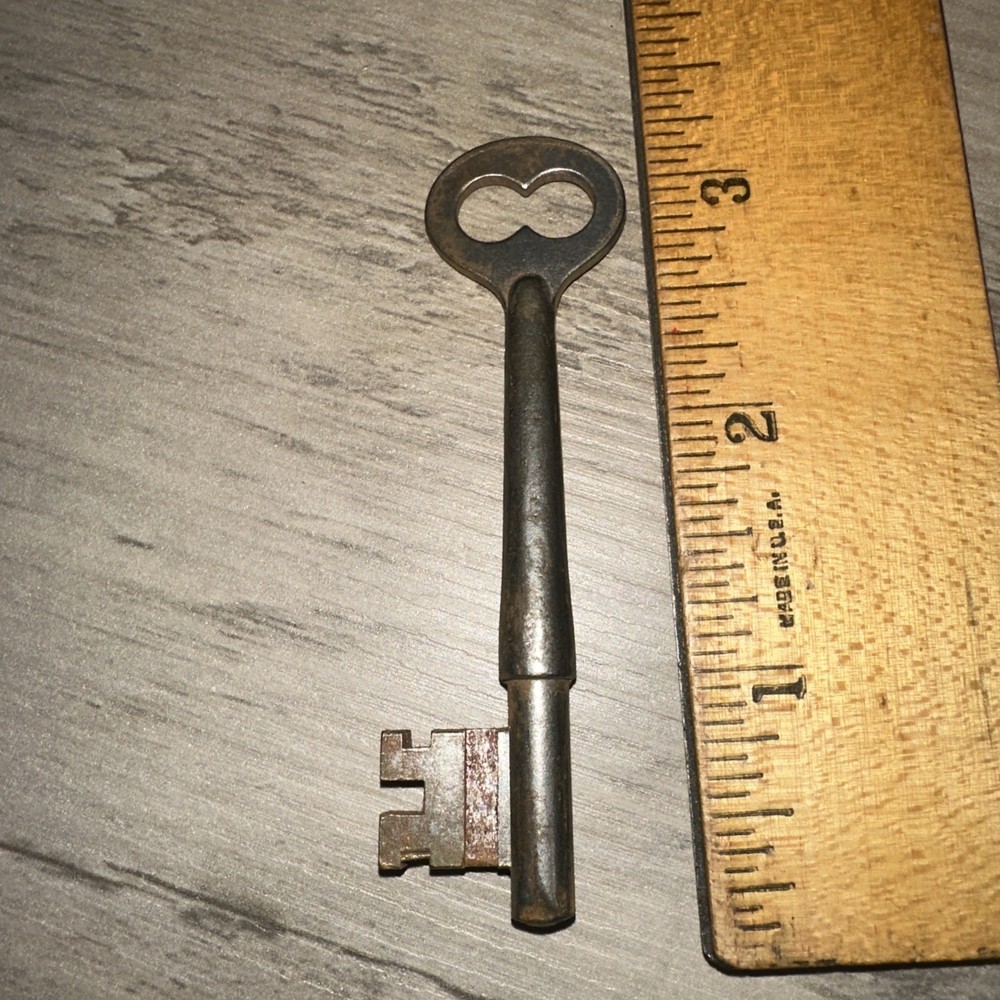 Antique Corbin Skeleton Key #S30 Solid Barrel Key