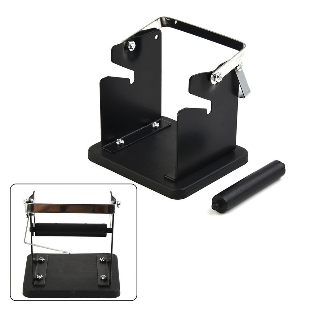 Practical Welding Frame Holder 72mm Black Cast Iron Alloy Feeder Solder