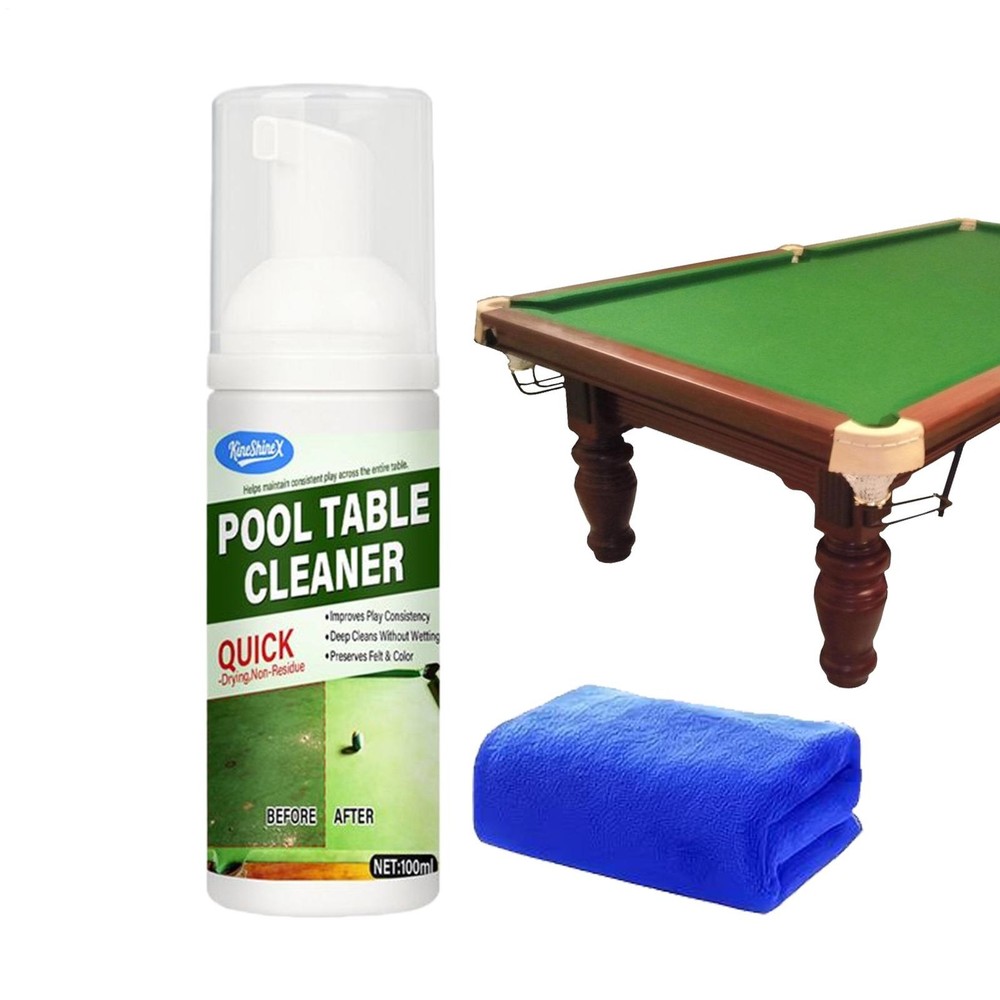 Quick Clean Pool Table Felt Cleaner Spray - Great for Pool Felt Cleaner Billiard