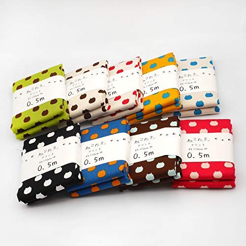 Nekotama Oxford Fabric Chocolate Chip Pattern NTSC 1I