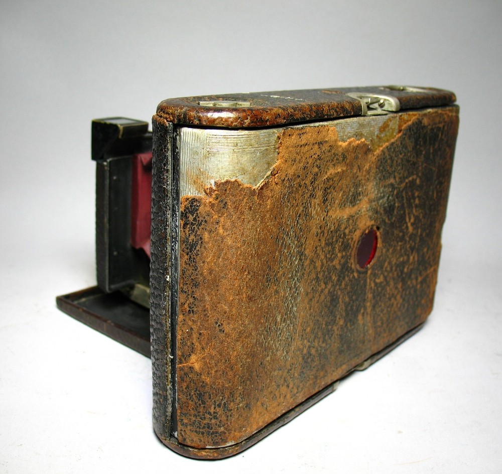 KODAK No. 2 Pocket Folding Camera Model A with Red Bellows