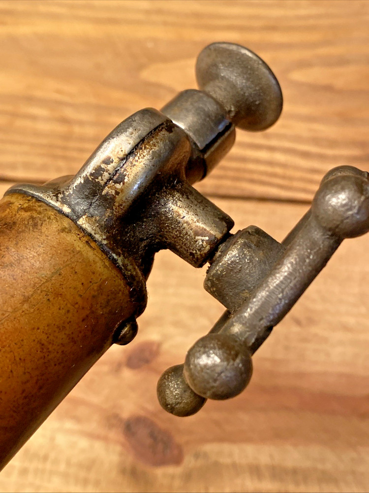 ANTIQUE KELLOGG BRASS GREASE & OIL GUN