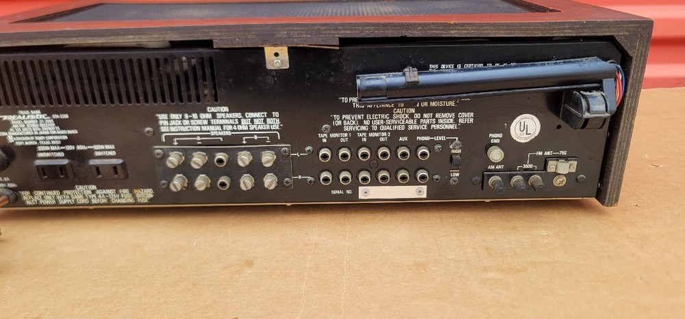 Vintage Realistic STA-235B Stereo Reciever