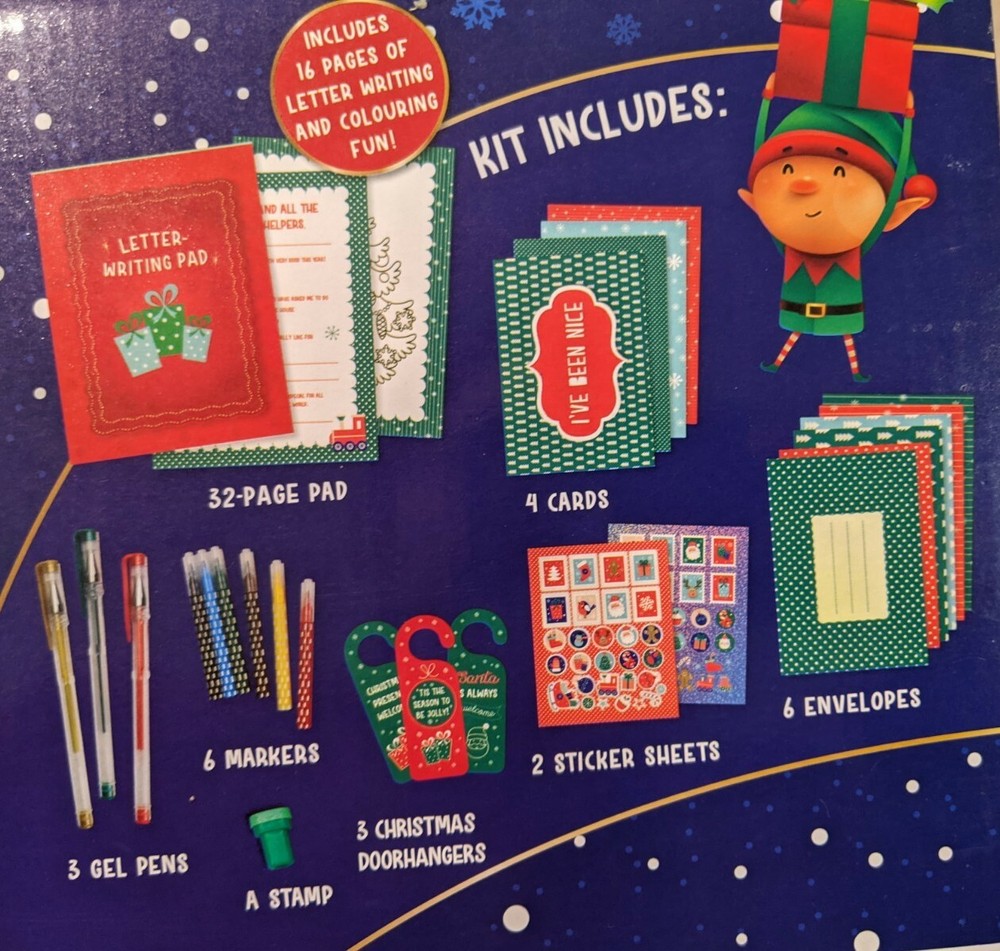 Dear Santa Letter Writing Kit
