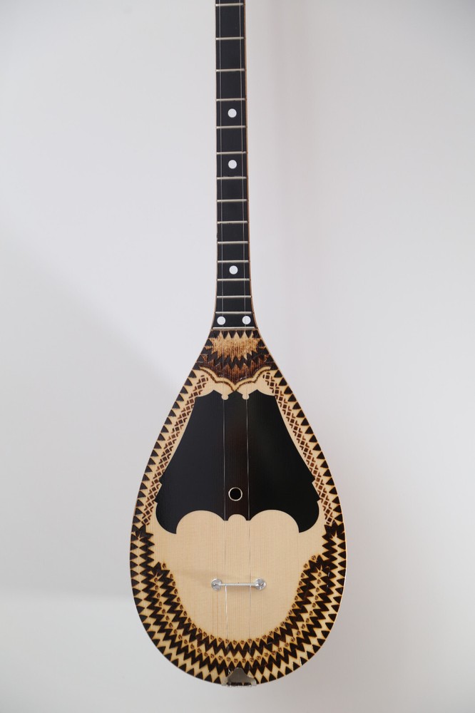 Cifteli Chromatic Çifteli e Temperuar, Pro Albanian Musical Instrument, 99 cm