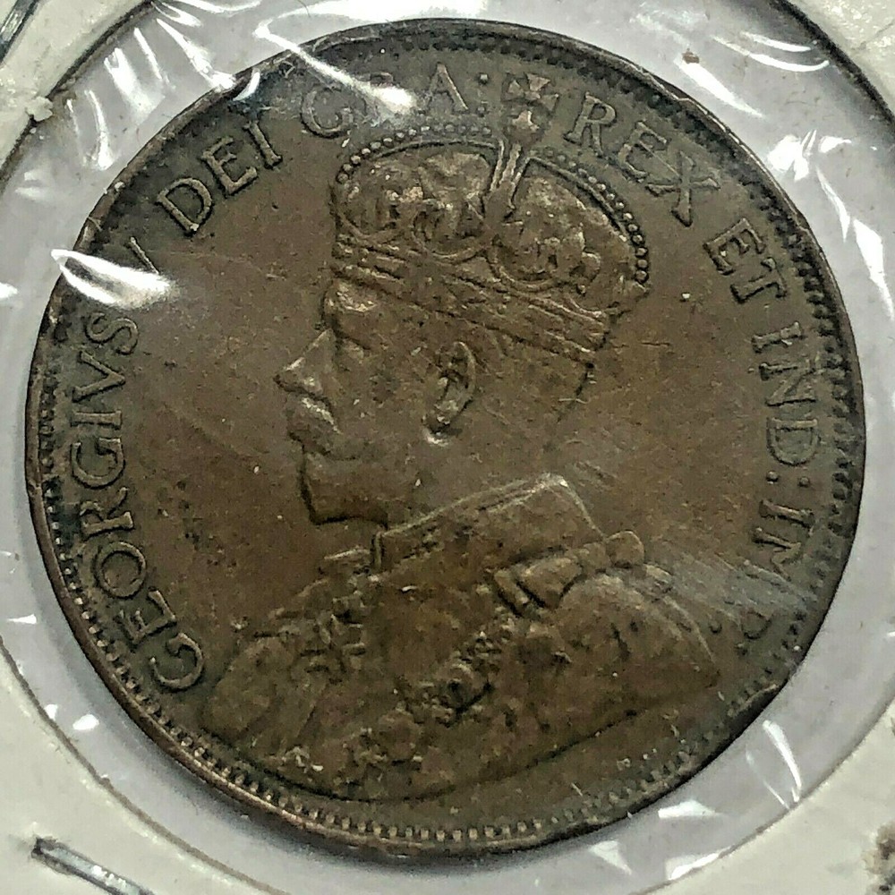 1913 Canada One Cent Foreign Coin #1367