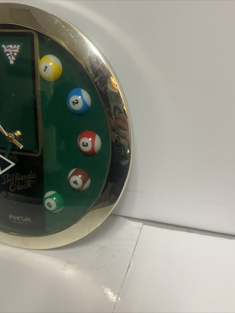 VTG Billiards Clock Works Needs Battery