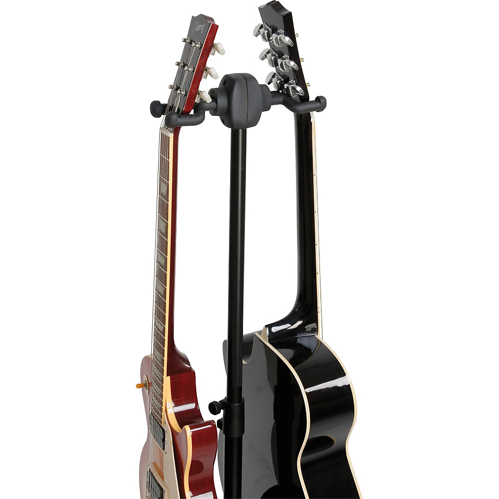K&M Double Guitar Stand Black