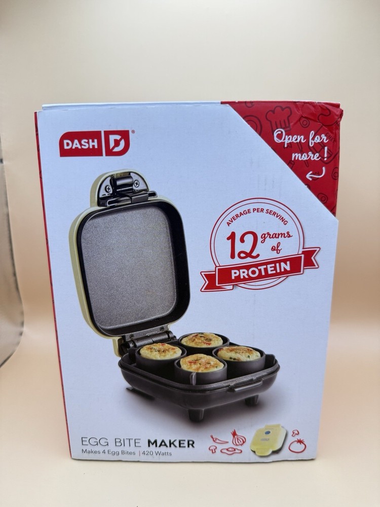 New, Open Box, Dash Mini Egg Bites Maker