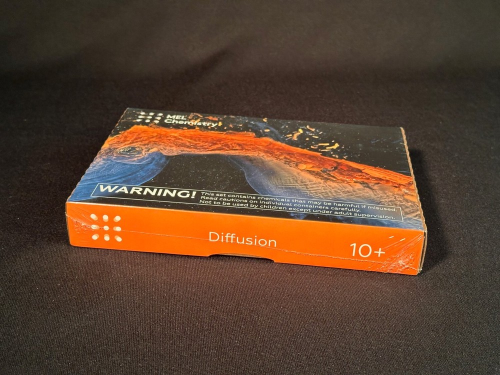 MEL Chemistry Diffusion Kit, Home Science, Experiments *NEW* Sealed 10+