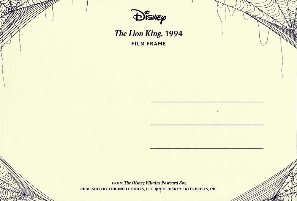 THE LION KING, FILM FRAME, POSTCARD