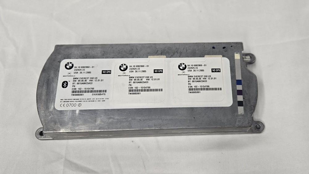 2006 BMW 530xi Bluetooth Telematics Control Module 84106982068
