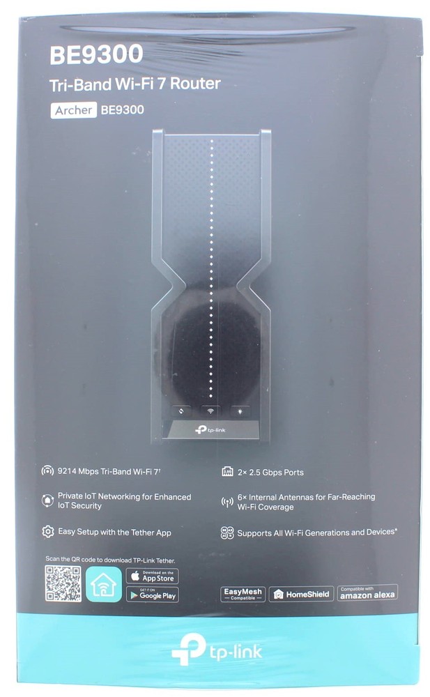 TP-Link BE 9300 Tri-Band WiFi 7 Router