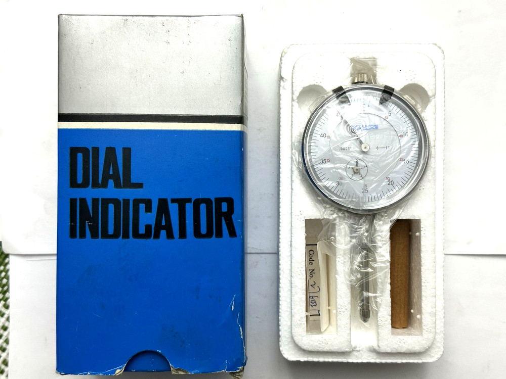 PROCHECK Precision  0-1" Range, 0-50 DIAL test Indicator .0005" Graduation - NOS