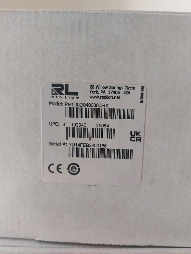 RED LION PM500A0400800F00 PANEL METER