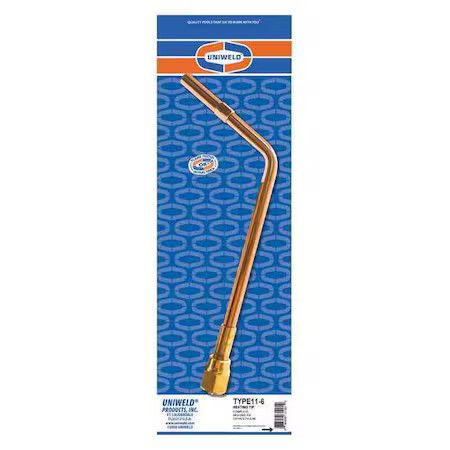 Uniweld Type11-6 Heating Tip, Oxy-Acetylene, Rosebud, Mfa, 6