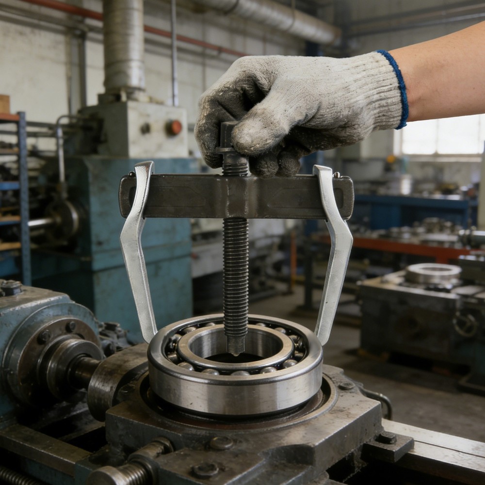 2 Claws Bearing Puller, Manual Mechanical Puller For Bearings, Gears, Pulleys