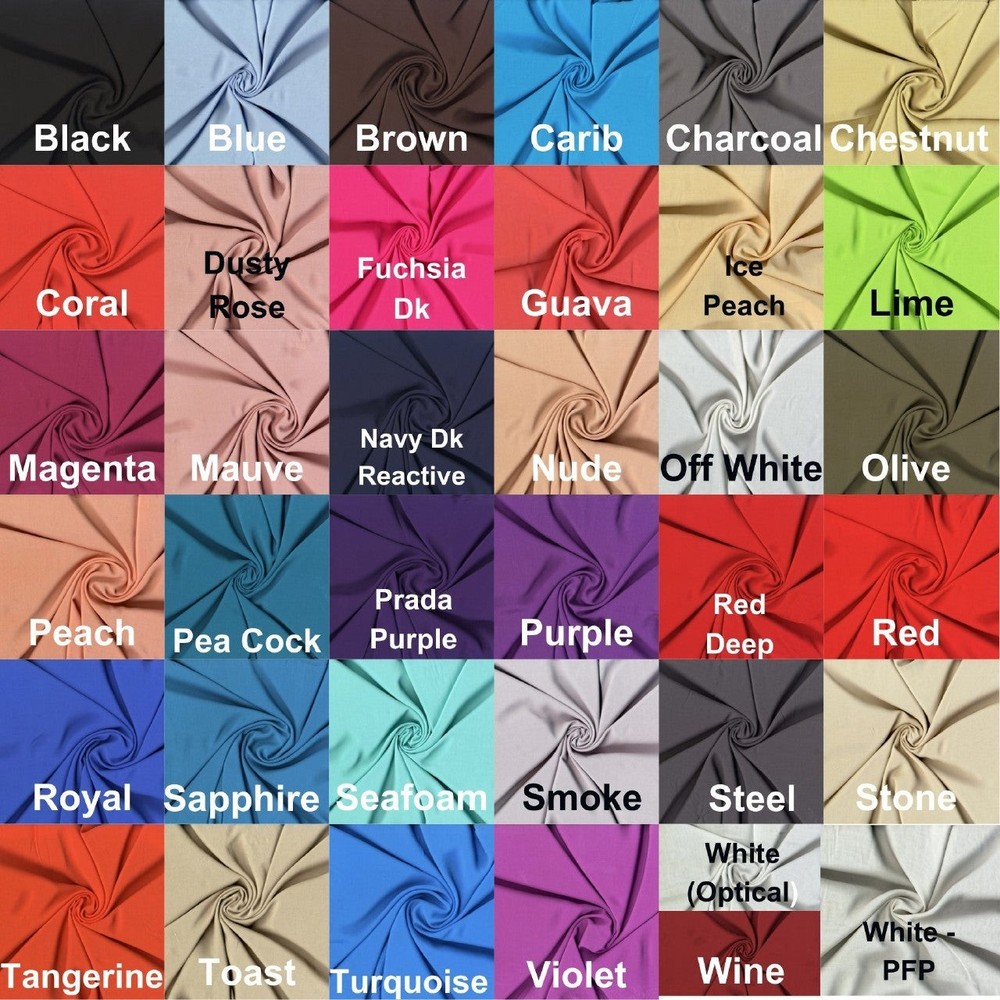 Rayon Lawn Gauzy Challis – Soft Viscose Fabric