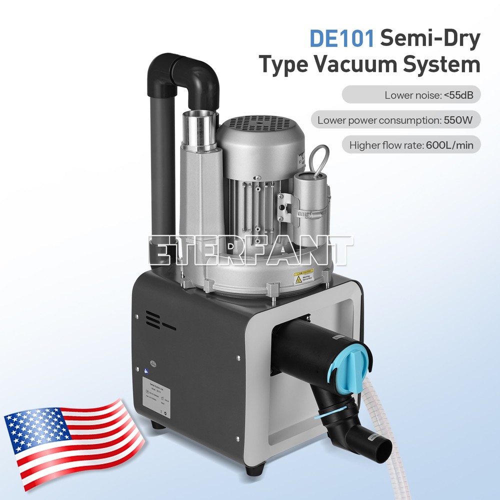 Dental Electric Suction Machine Variable Frequency Suction Machine Semi-Dry Type