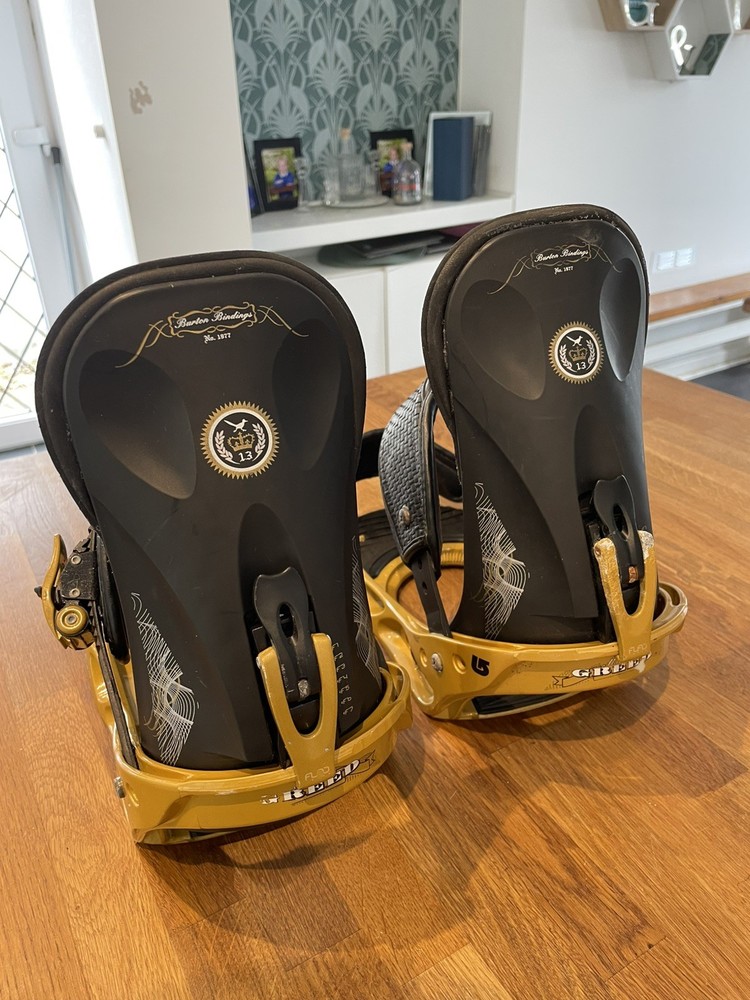 Burton B13 GREED Snowboard Bindings. Size L