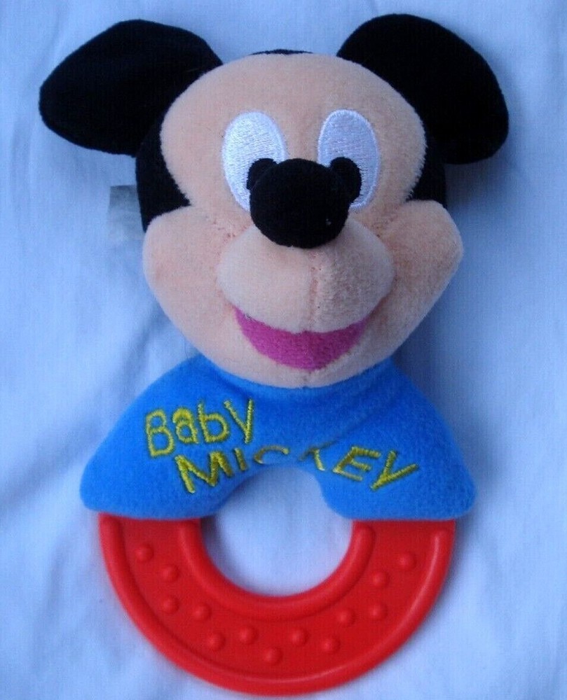 Baby Mickey Infant Rattle Teether