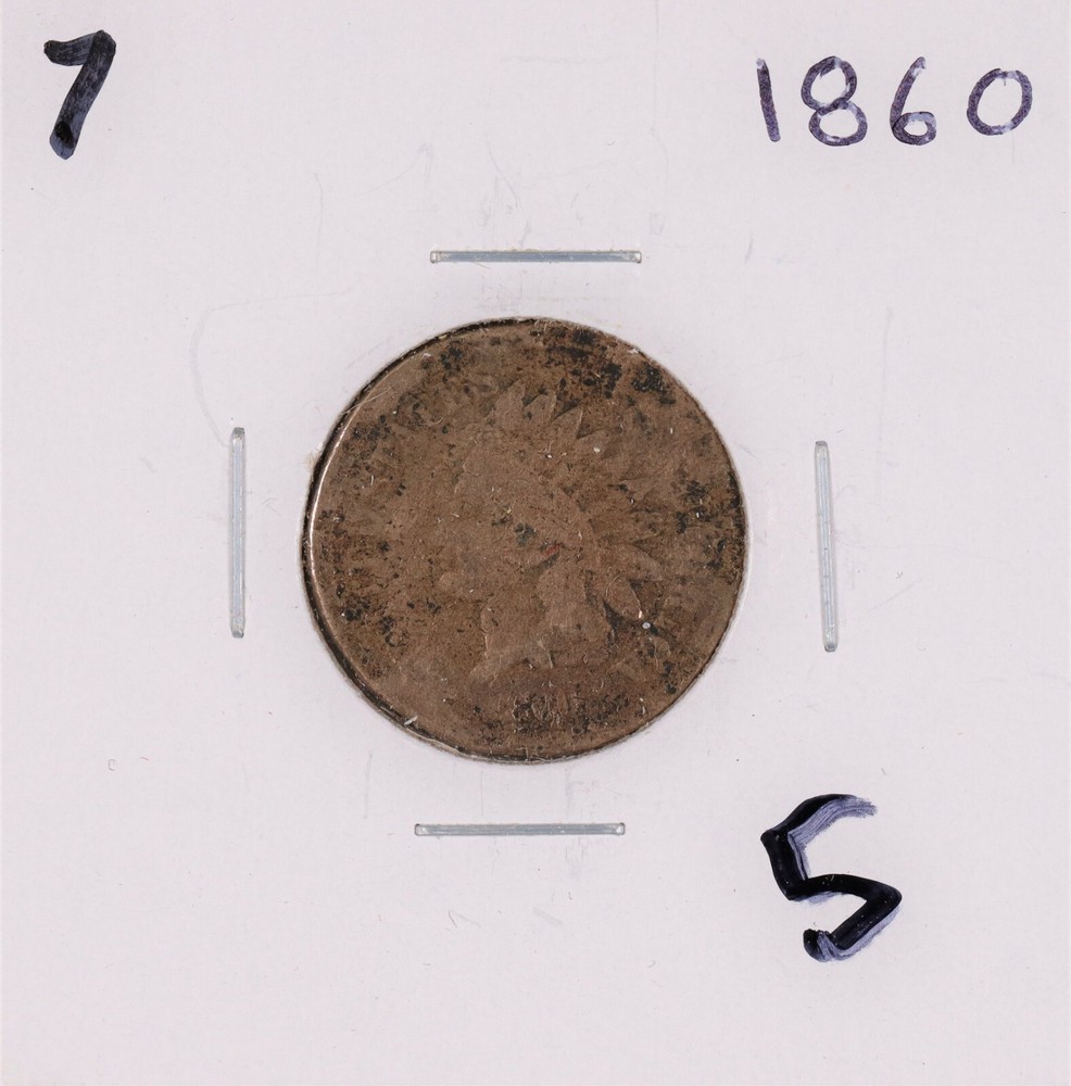 1860 Indian Head Cent #7