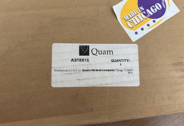 Quam AS18X16 Wall Mount Shelf