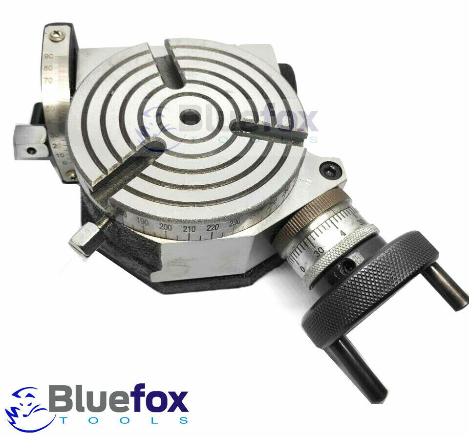 Rotary Table Horizontal Vertical Tilting 3" , 4"+ Chucks + 80 & 100mm Round Vice