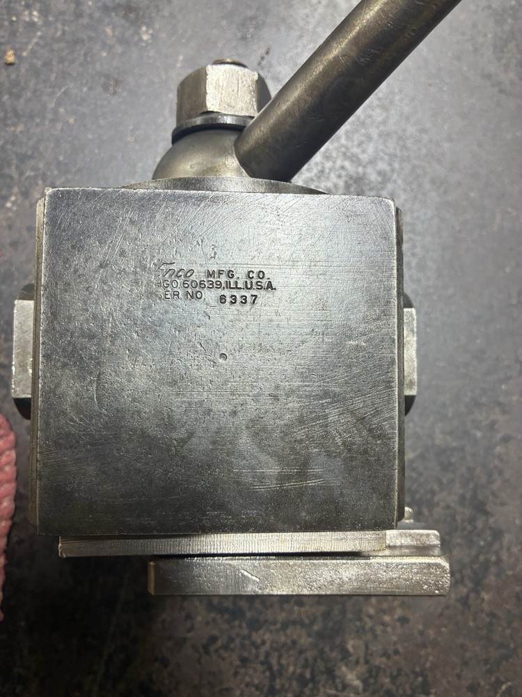 Enco Quick Change Tool Post With Holders